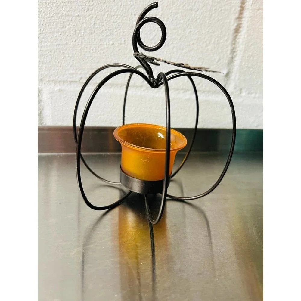 Pumpkin Tea Candle Holder
